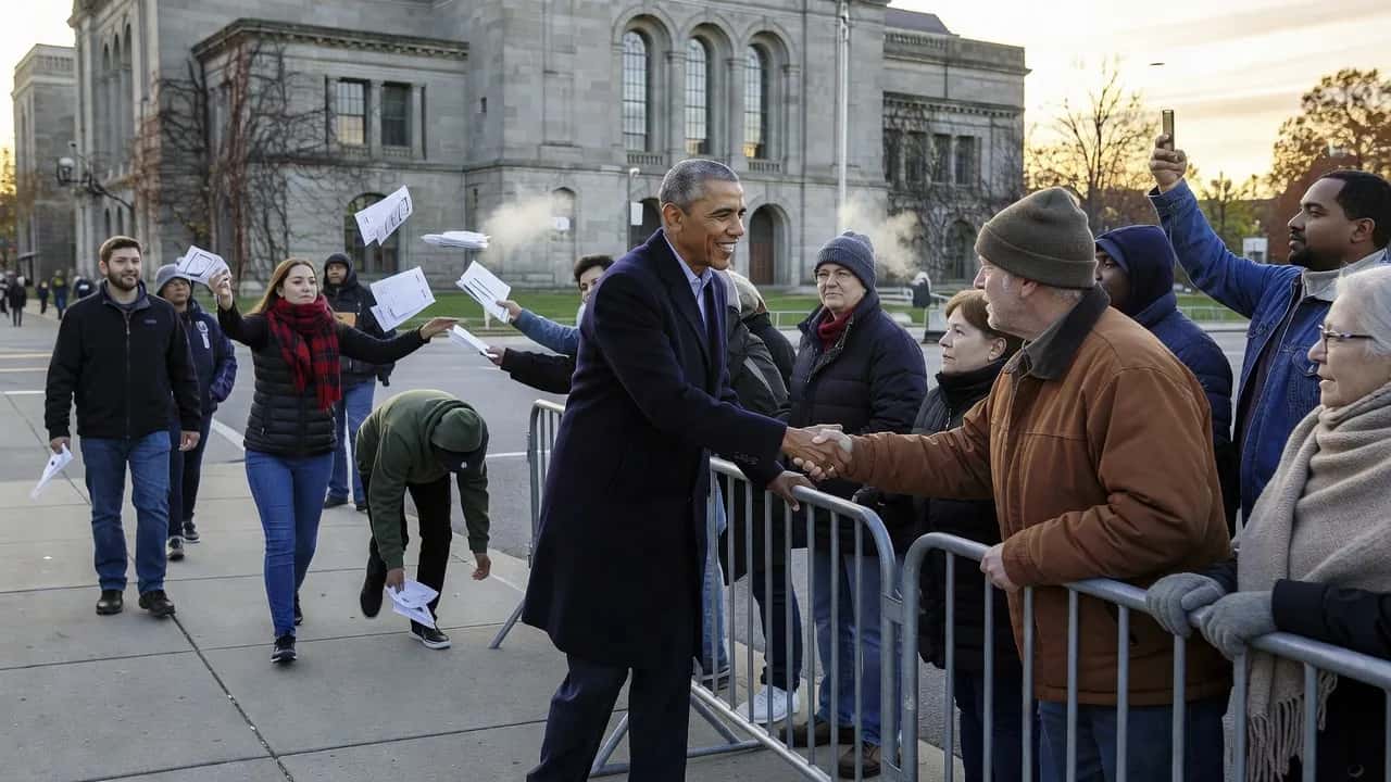 États-Unis : Barack Obama entre dans la campagne des midterms et attaque Donald Trump, qui réplique
