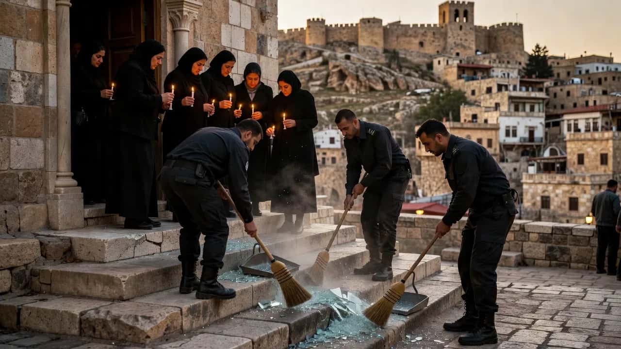 Jordanie : des hommes armés ouvrent le feu lors de funérailles dans une église de Karak, au moins sept morts